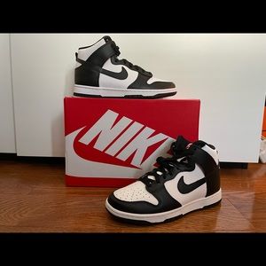 Nike Dunk High Black White Panda 2021